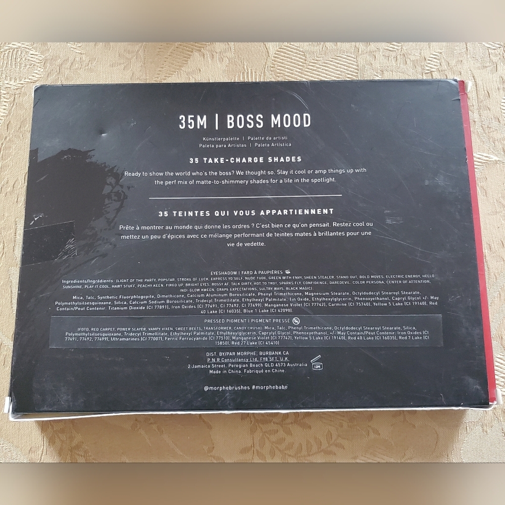 Morphe 35M Boss Mood Pallette - Picture 6 of 12